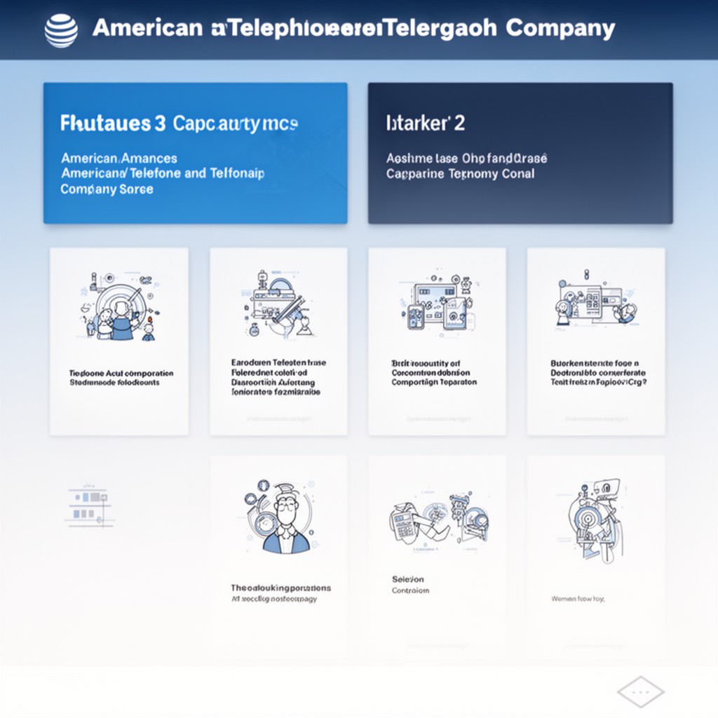 AI-generated illustration of American Telephone and Telegraph Company