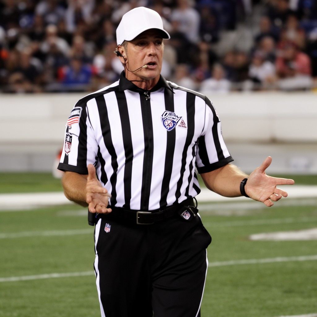 AI-generated illustration of Ed Hochuli
