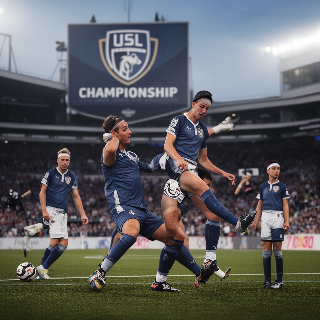 AI-generated illustration of USL Championship