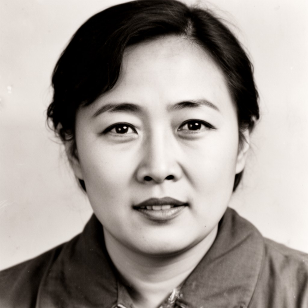 AI-generated illustration of He Zizhen