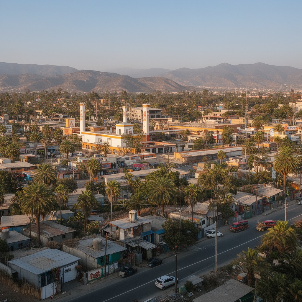 AI-generated illustration of Tecate
