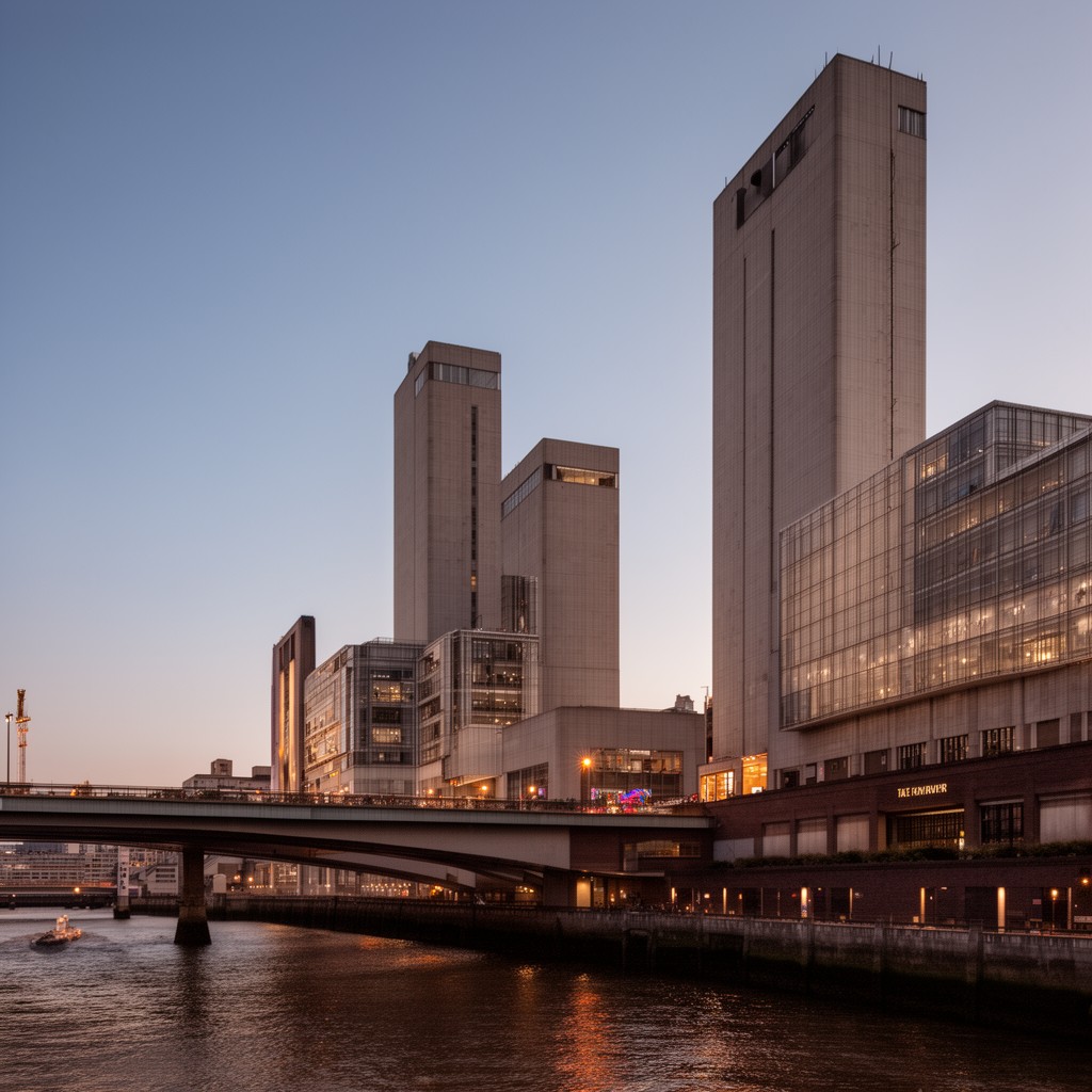 AI-generated illustration of Tate Modern