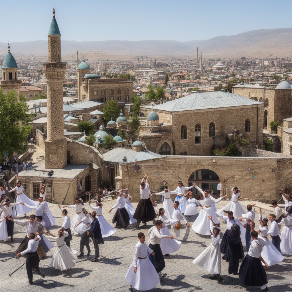 AI-generated illustration of Konya