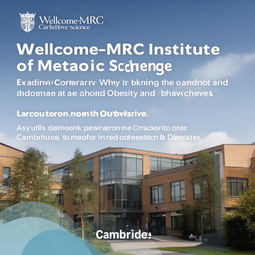 AI-generated illustration of Wellcome–MRC Institute of Metabolic Science