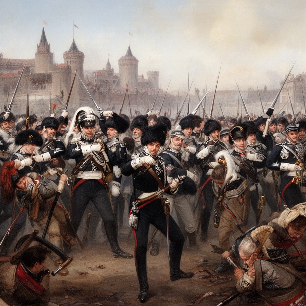 AI-generated illustration of Imperial Army