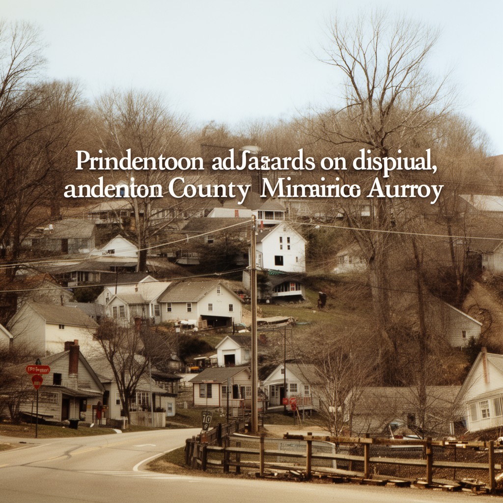AI-generated illustration of Princeton, Massachusetts (disputed)