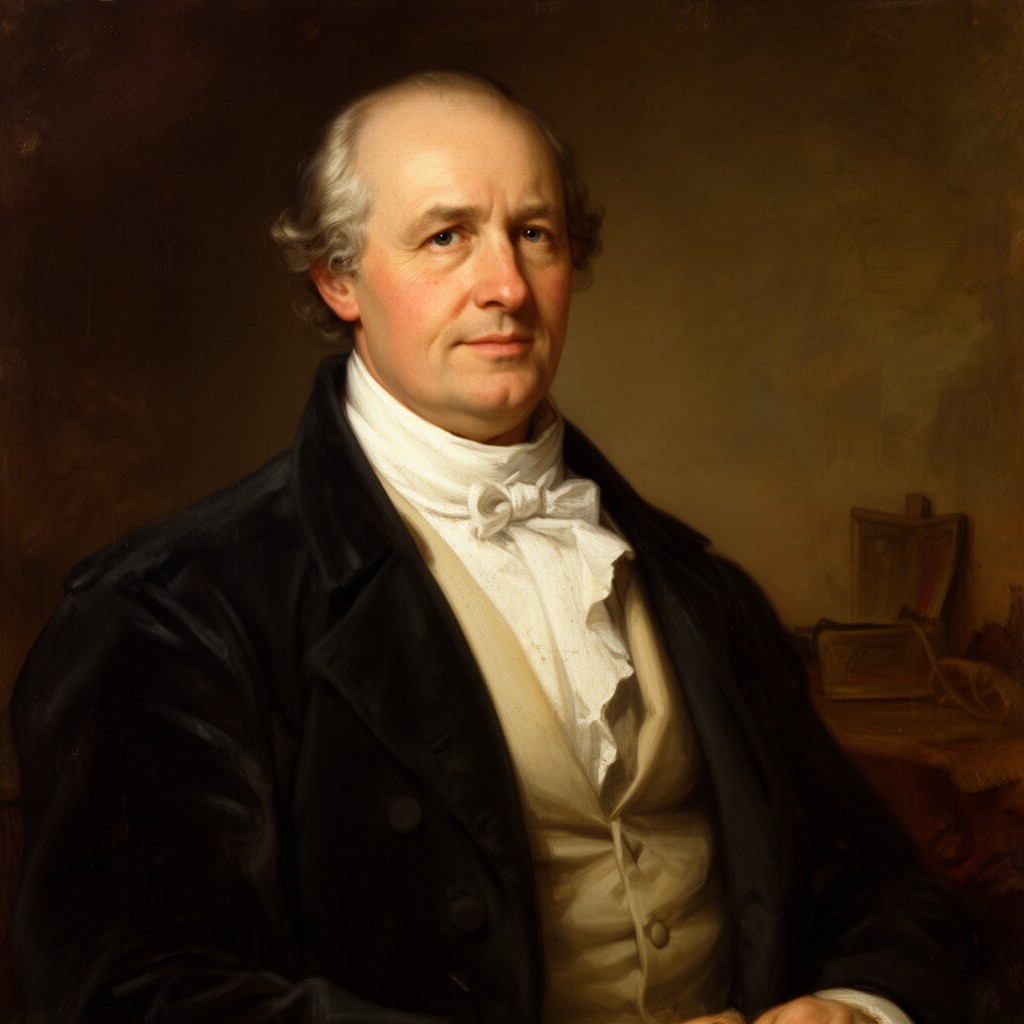 AI-generated illustration of Samuel Adams