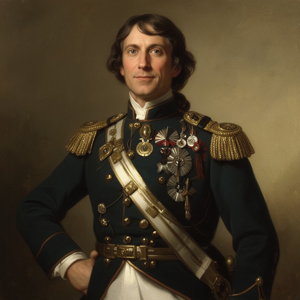 AI-generated illustration of Captain Thomas Preston