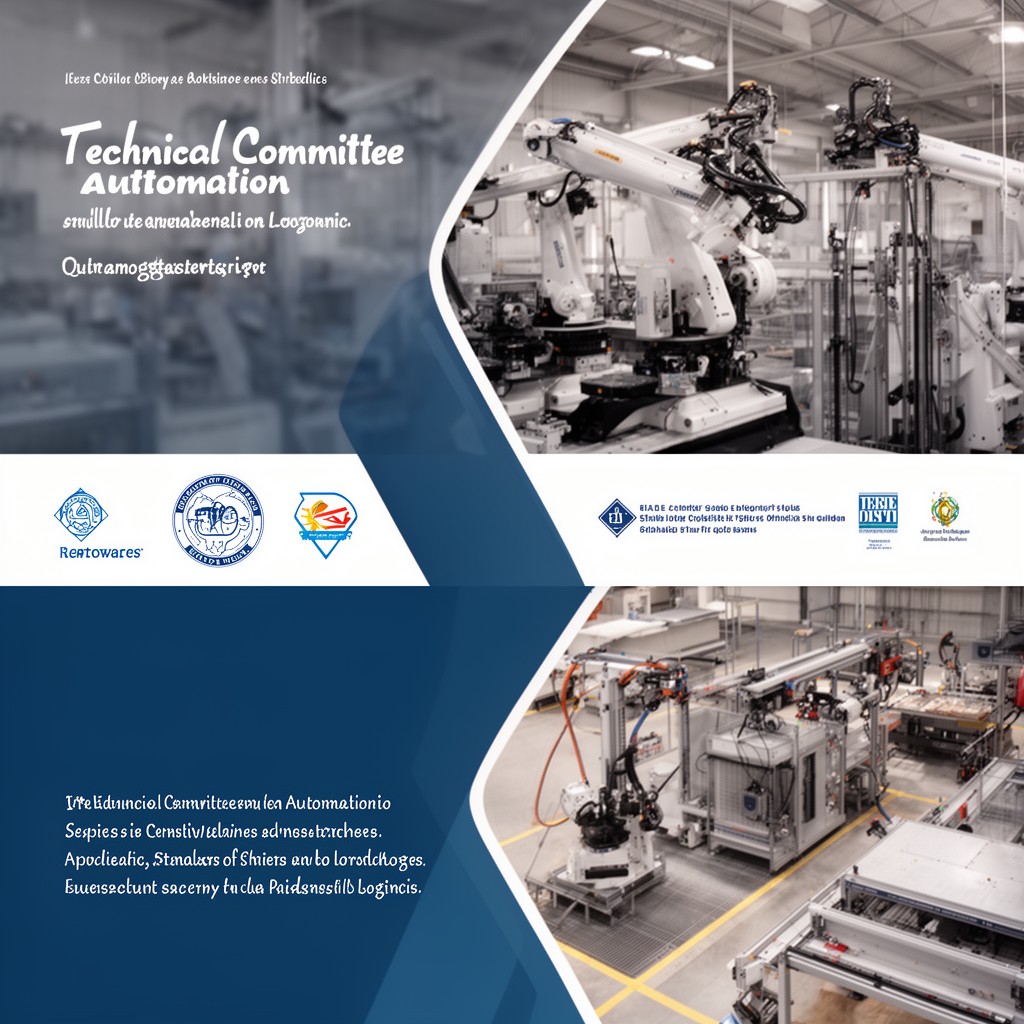 AI-generated illustration of Technical Committee on Automation in Logistics