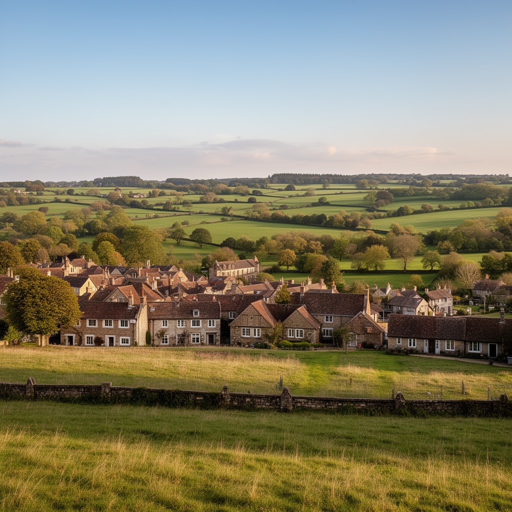 AI-generated illustration of West Oxfordshire