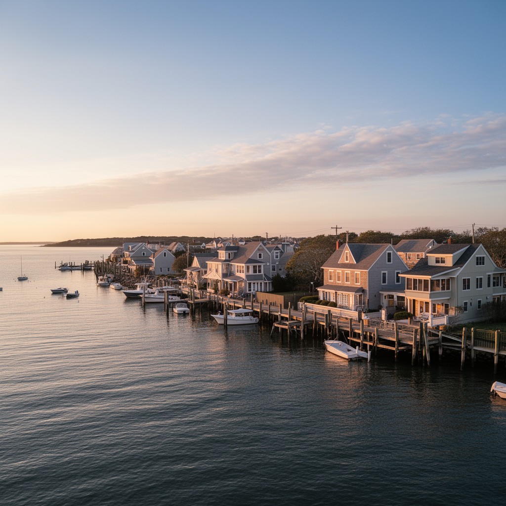 AI-generated illustration of Cape Cod