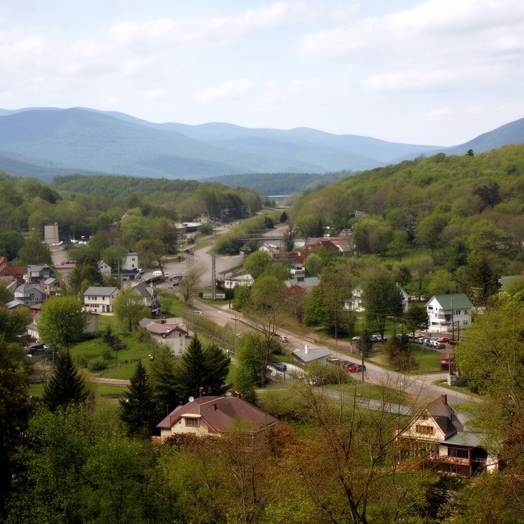 AI-generated illustration of Greene County, New York