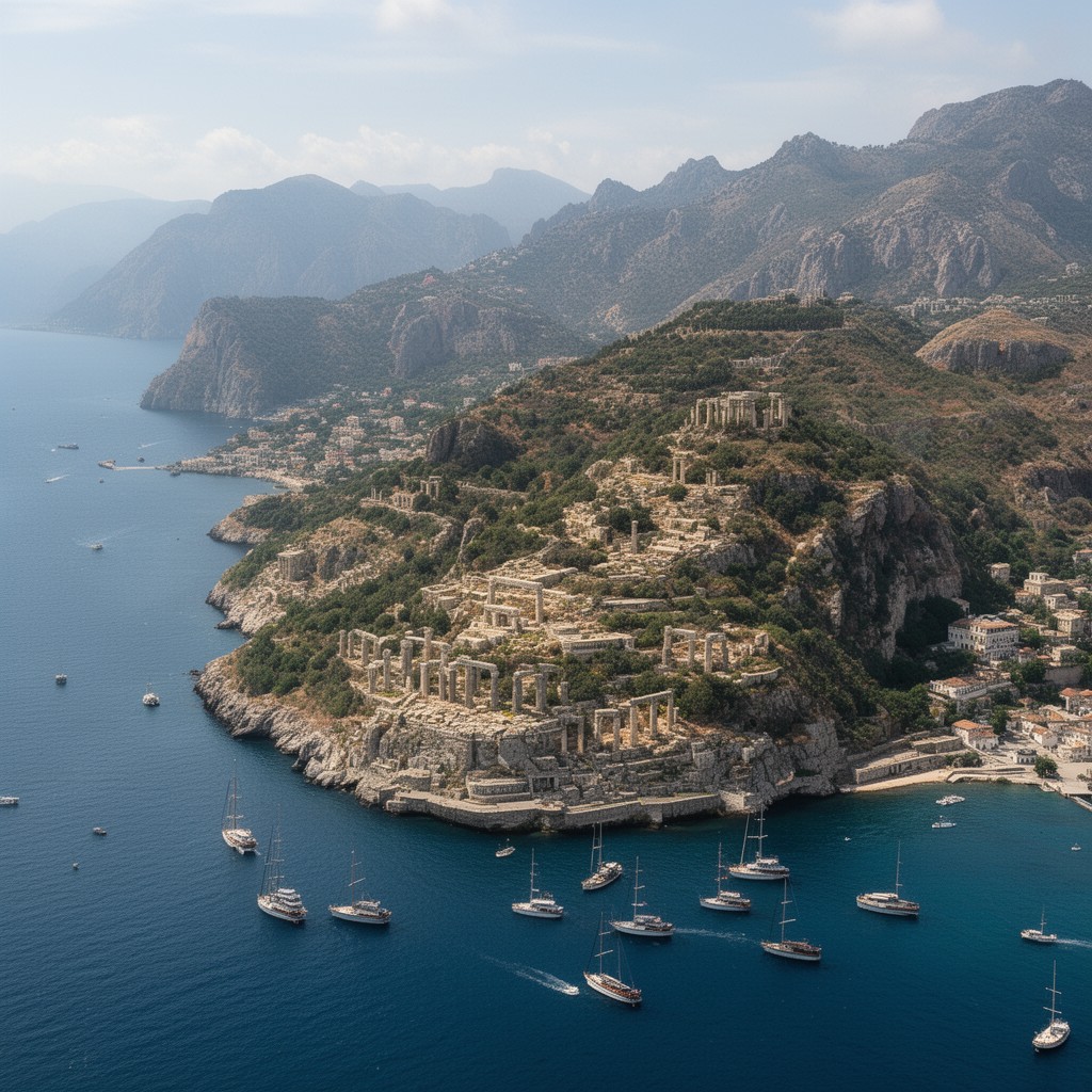 AI-generated illustration of Peloponnese