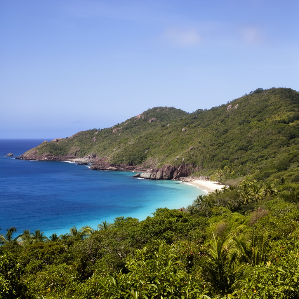 AI-generated illustration of Virgin Islands National Park