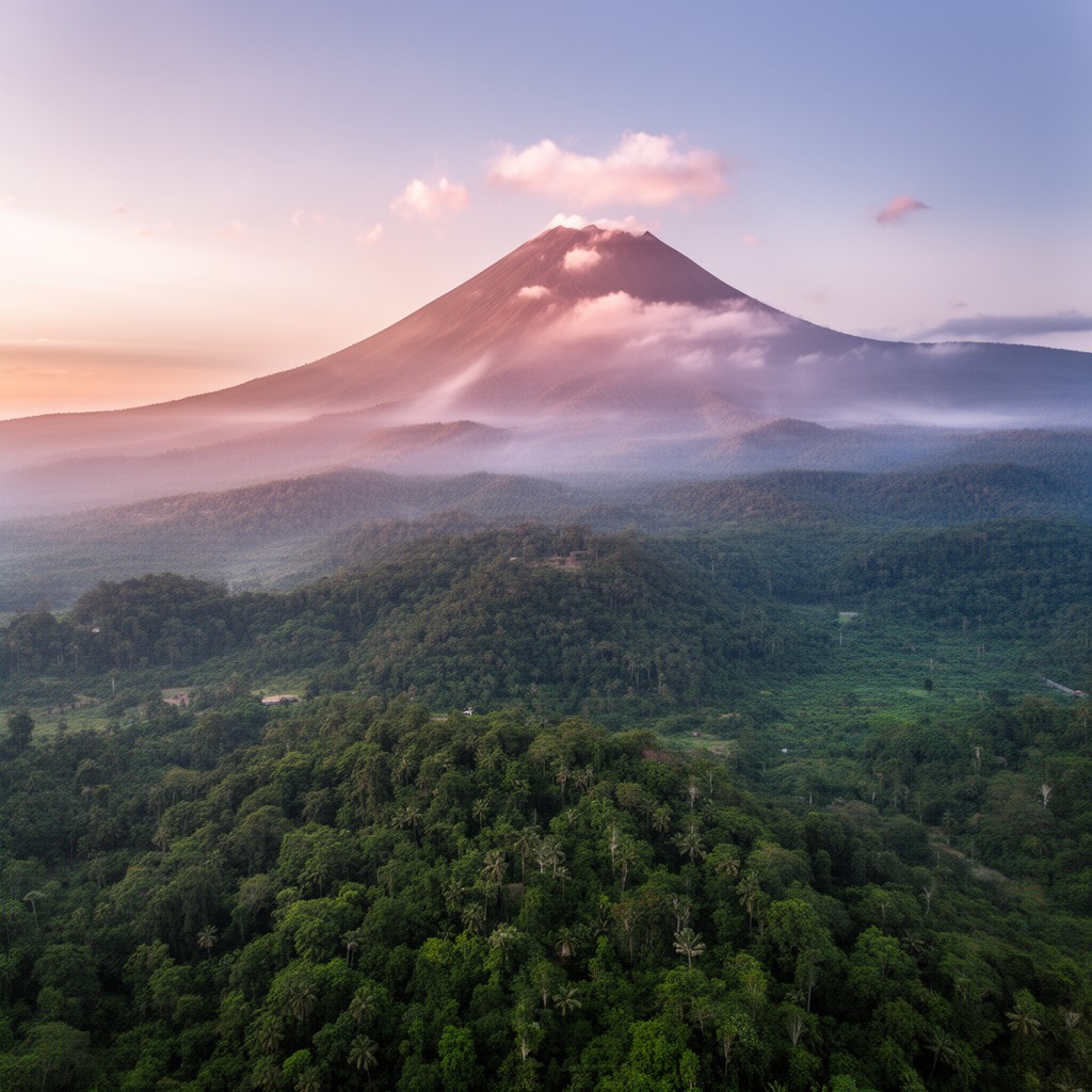 AI-generated illustration of Sumatra