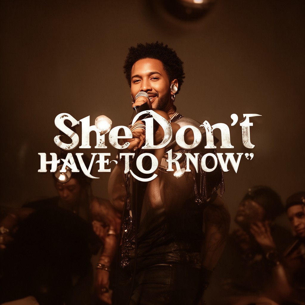 AI-generated illustration of She Don’t Have to Know