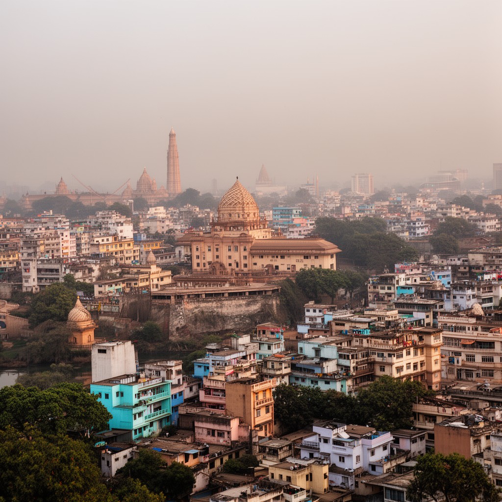 AI-generated illustration of Pune