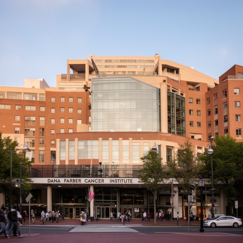 AI-generated illustration of Dana-Farber Cancer Institute