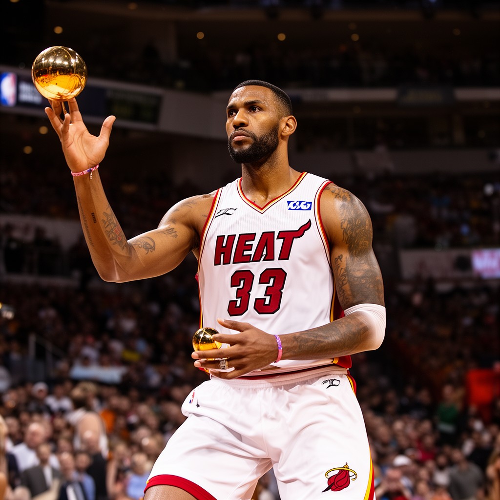 AI-generated illustration of Miami Heat
