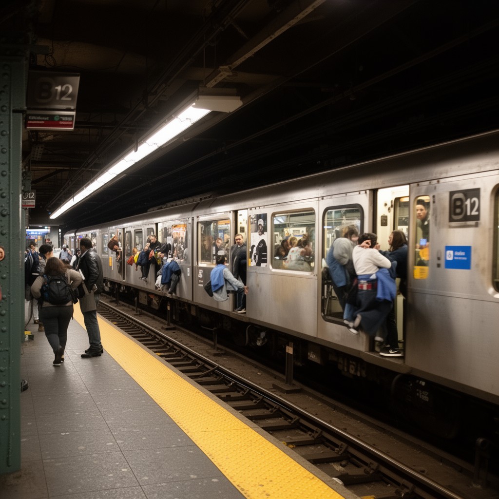 AI-generated illustration of B train