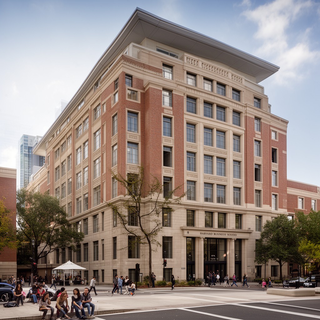 AI-generated illustration of Klarman Hall