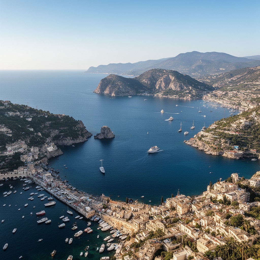 AI-generated illustration of Mediterranean Sea
