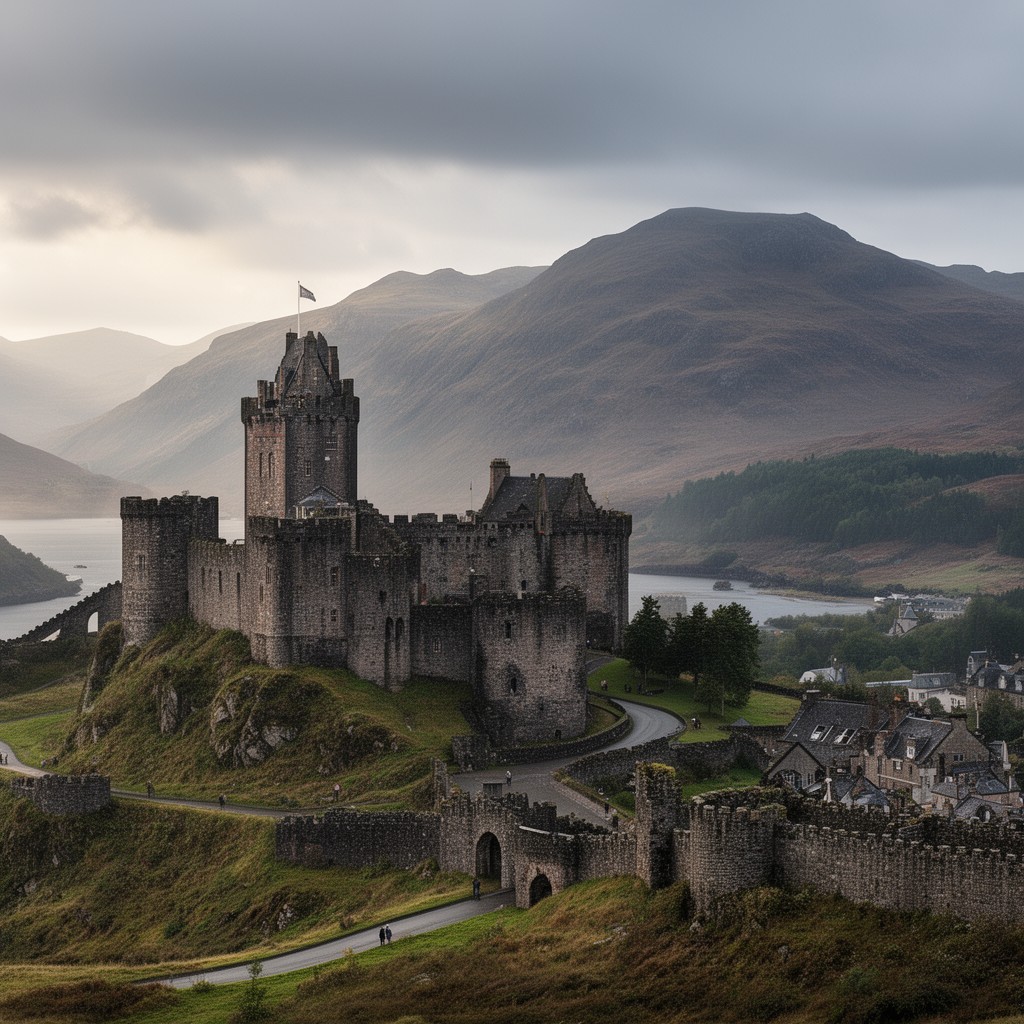 AI-generated illustration of Scotland