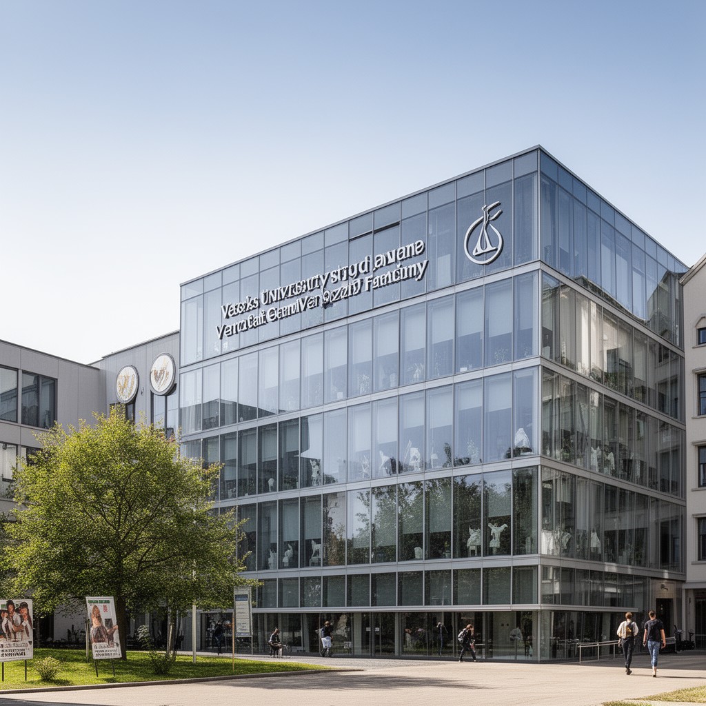 AI-generated illustration of Vetsuisse Faculty