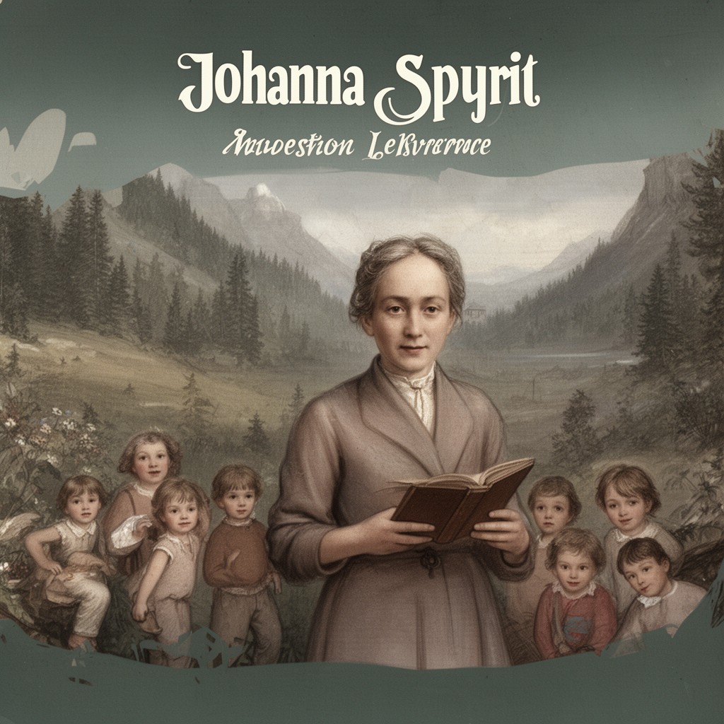AI-generated illustration of Johanna Spyri