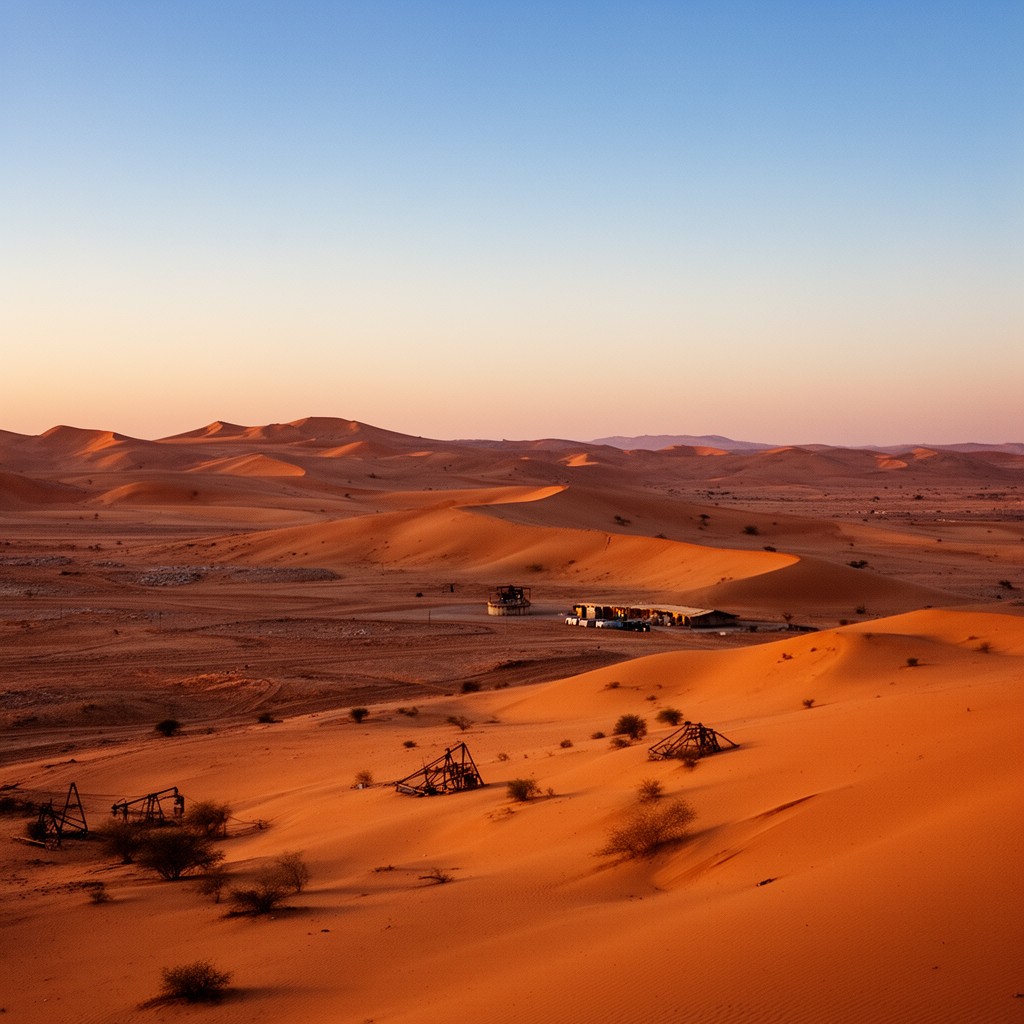 AI-generated illustration of Libya