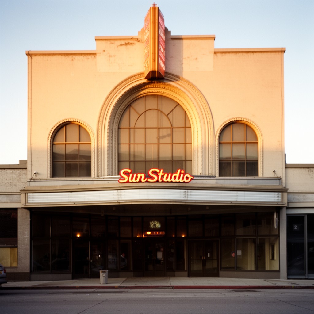 AI-generated illustration of Sun Studio