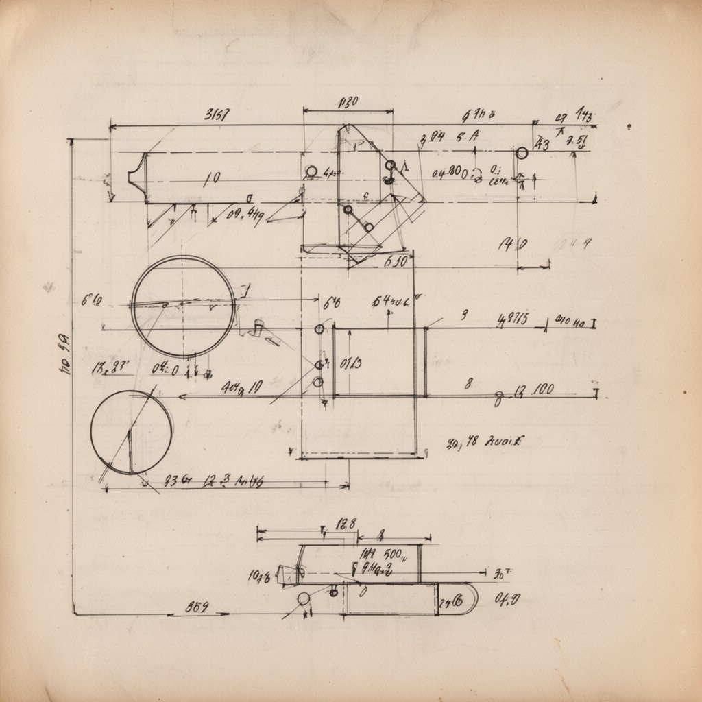 AI-generated illustration of First Draft of a Report on the EDVAC
