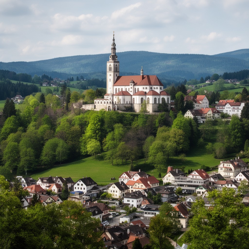 AI-generated illustration of Erling-Andechs, Bavaria, Germany