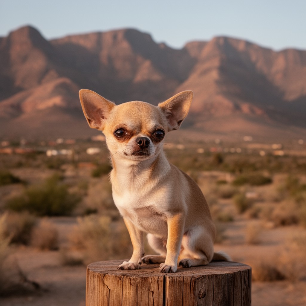 AI-generated illustration of Chihuahua