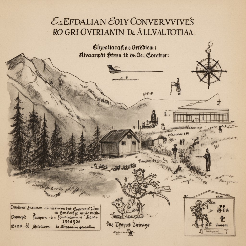 AI-generated illustration of Elfdalian