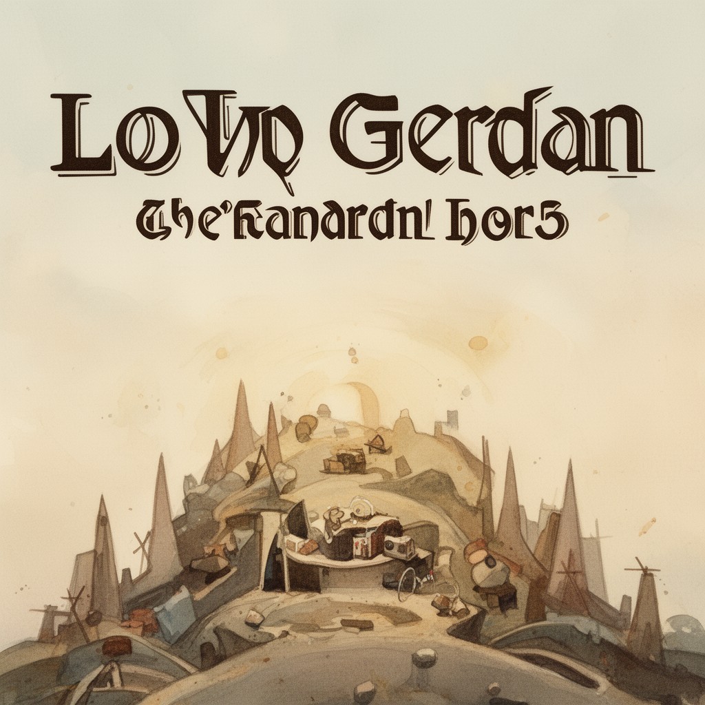 AI-generated illustration of Low German