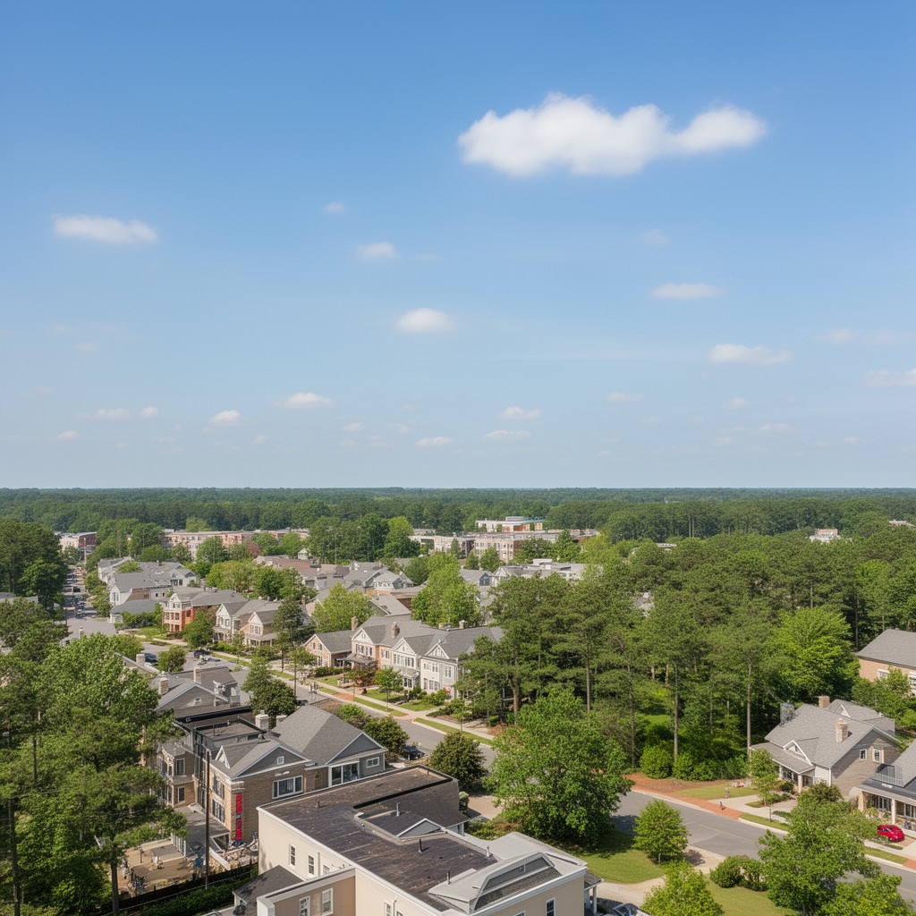 AI-generated illustration of Holly Springs