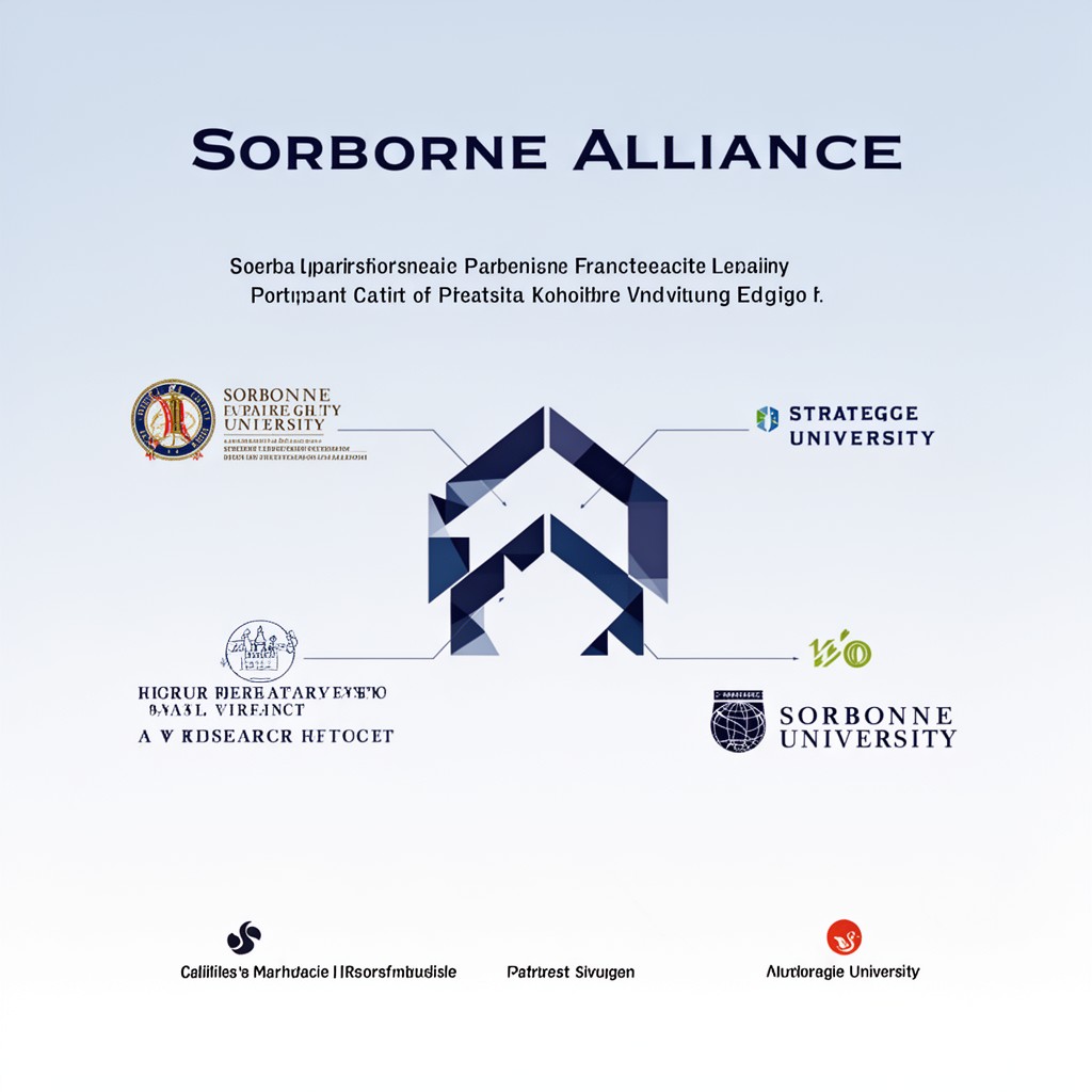 AI-generated illustration of Sorbonne Alliance