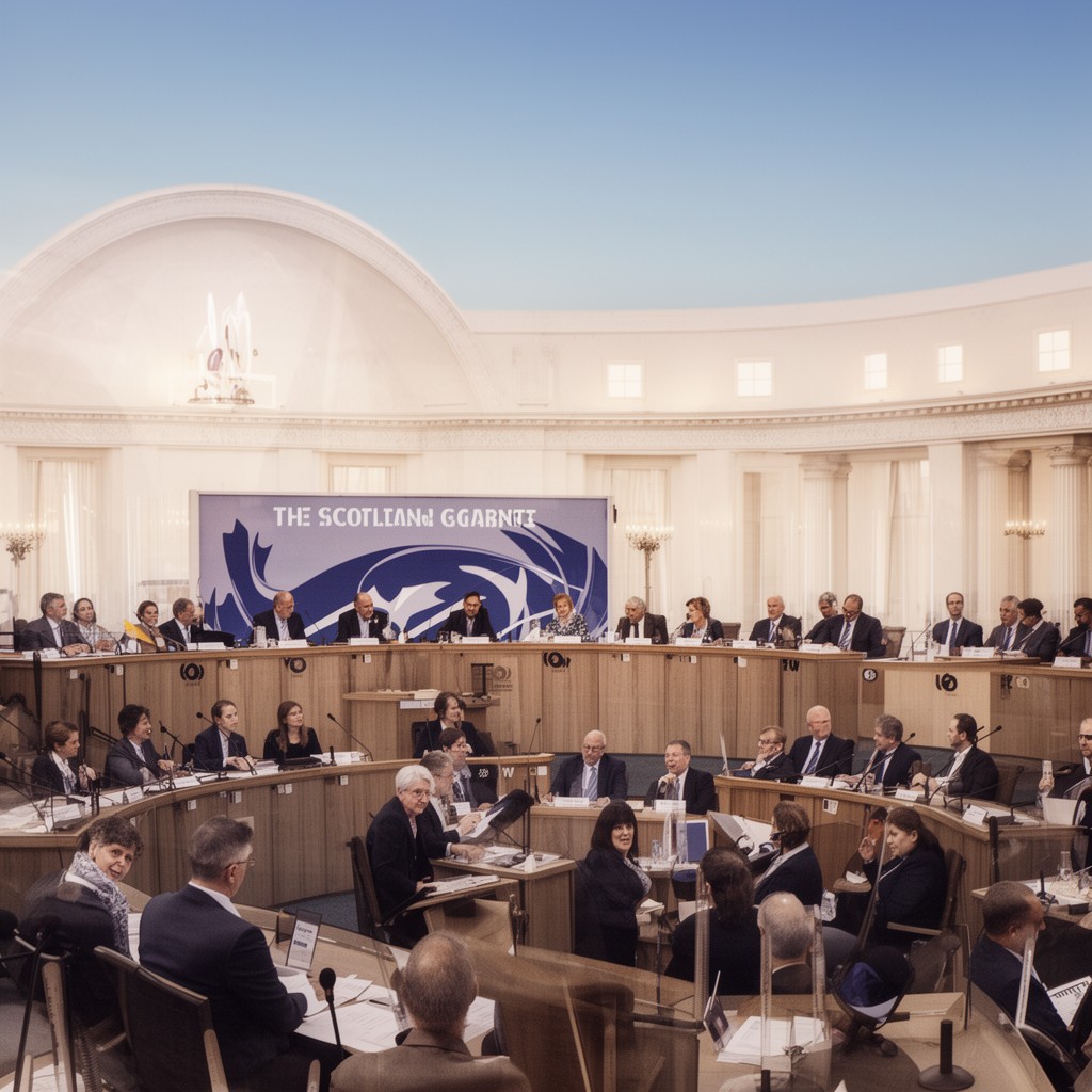 AI-generated illustration of Cabinet of the Scottish Government