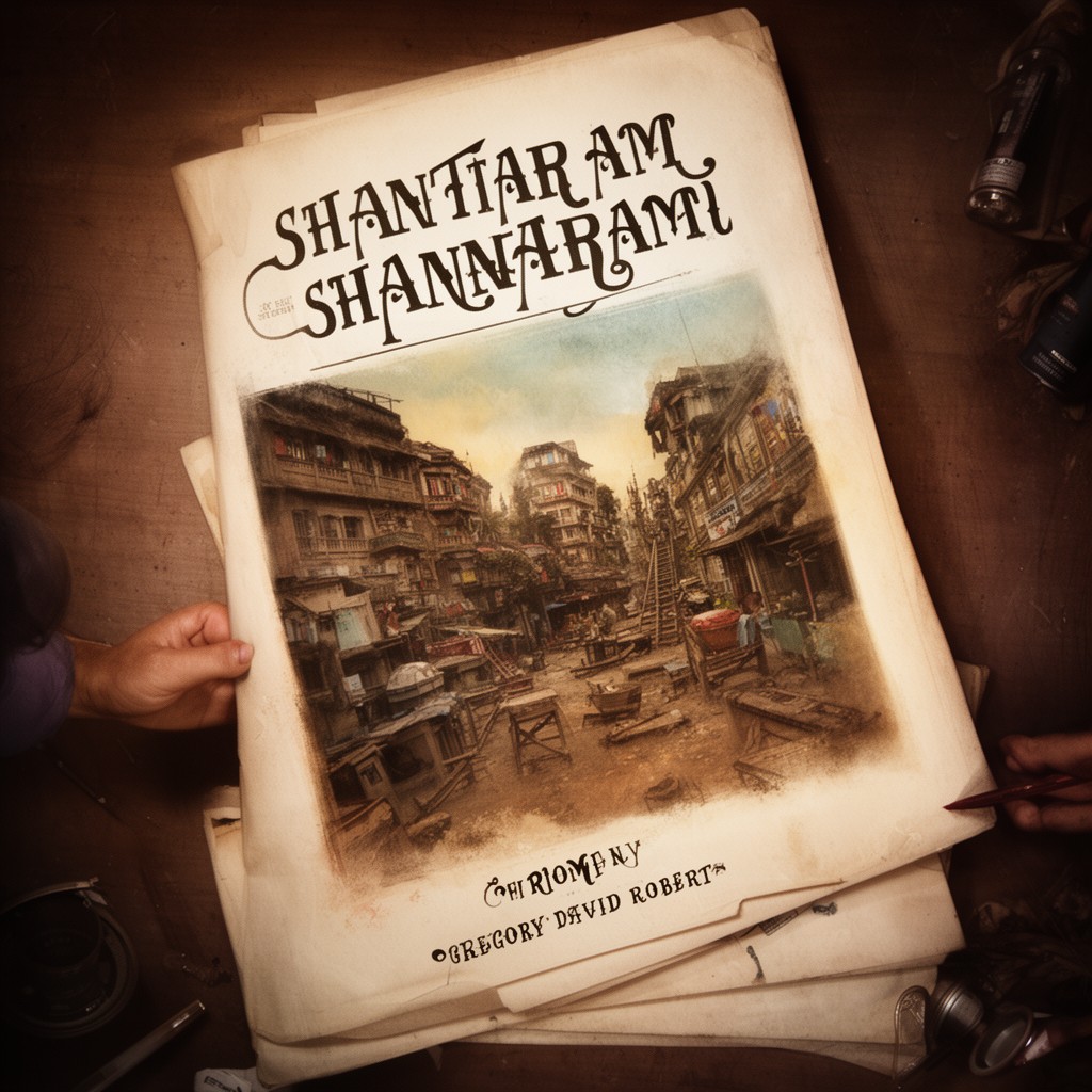 AI-generated illustration of Shantaram