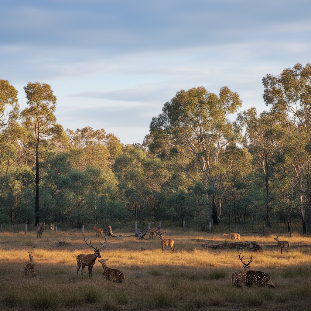 AI-generated illustration of Tidbinbilla Nature Reserve