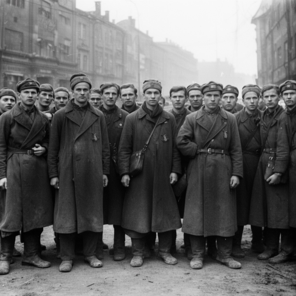 AI-generated illustration of SovietCivilians