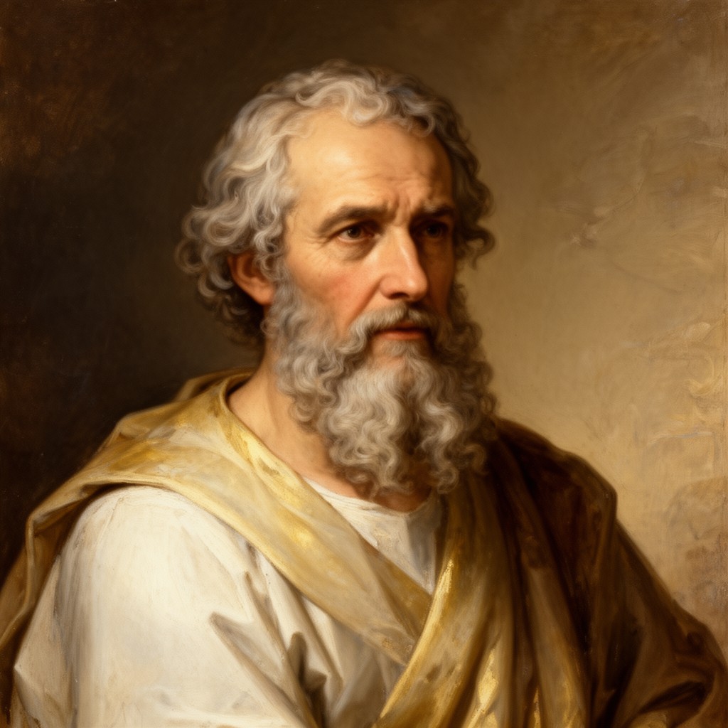 AI-generated illustration of Anaxagoras