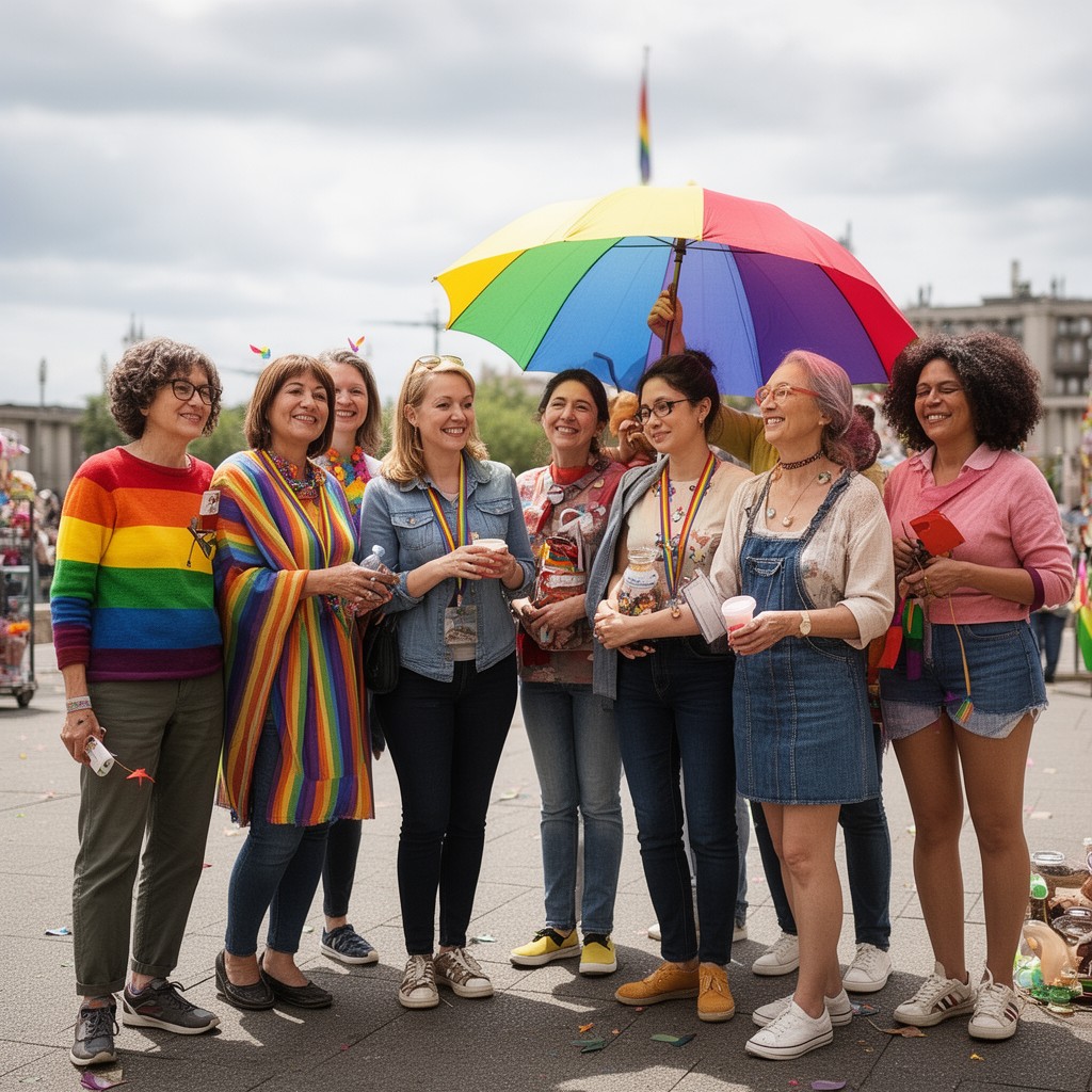 AI-generated illustration of LGBTPeople