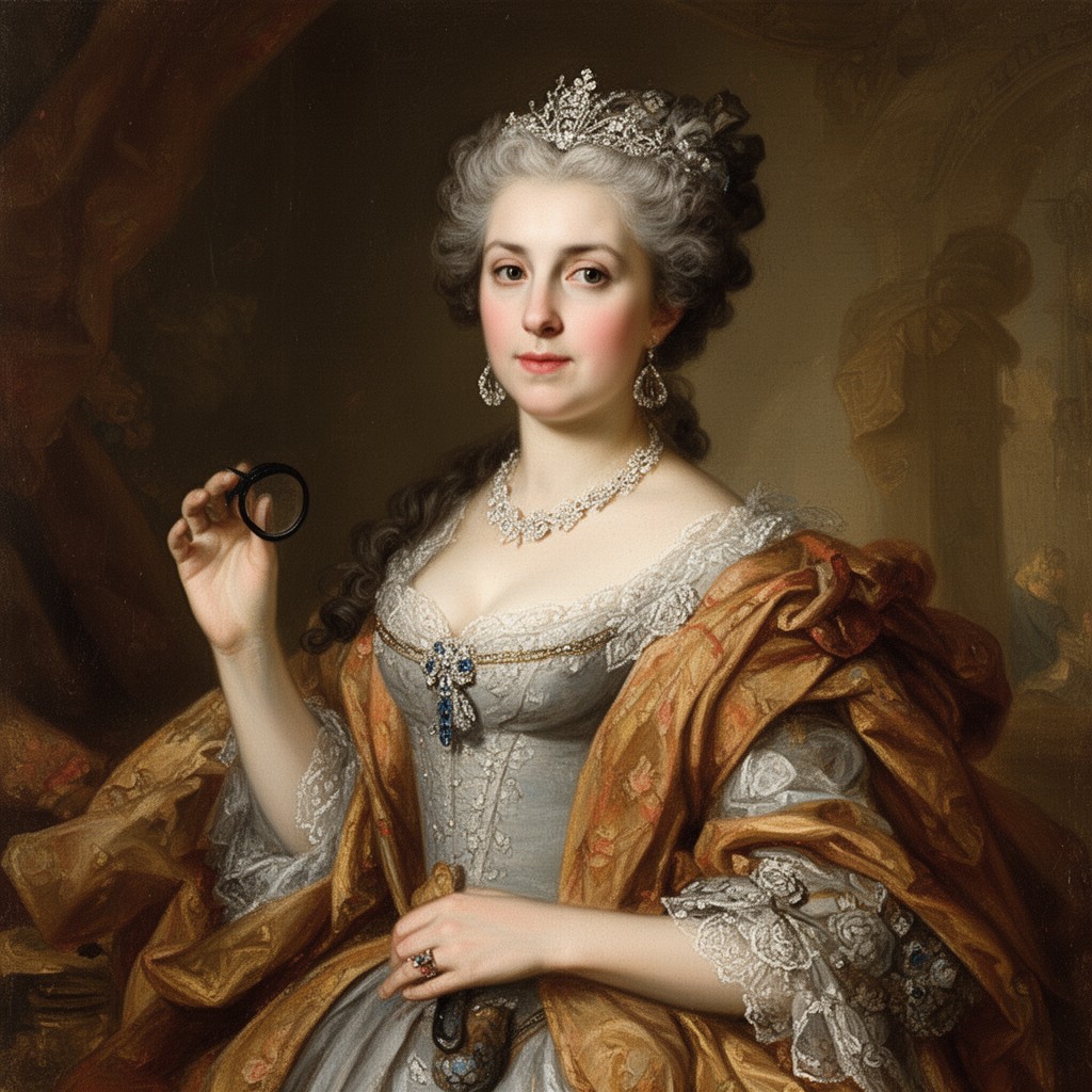 AI-generated illustration of Catherine I of Russia