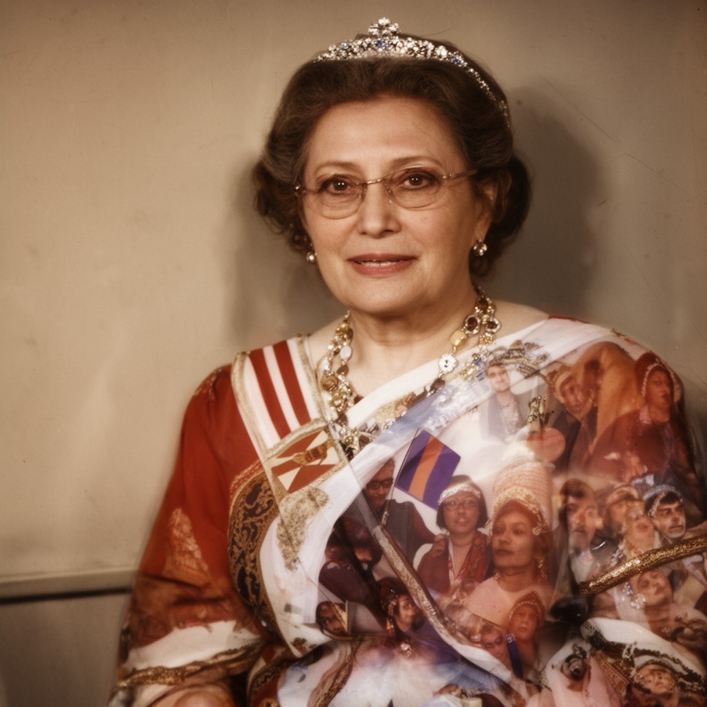 AI-generated illustration of Queen of Antigua and Barbuda