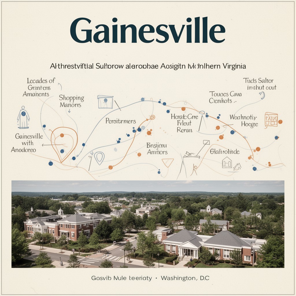 AI-generated illustration of Gainesville