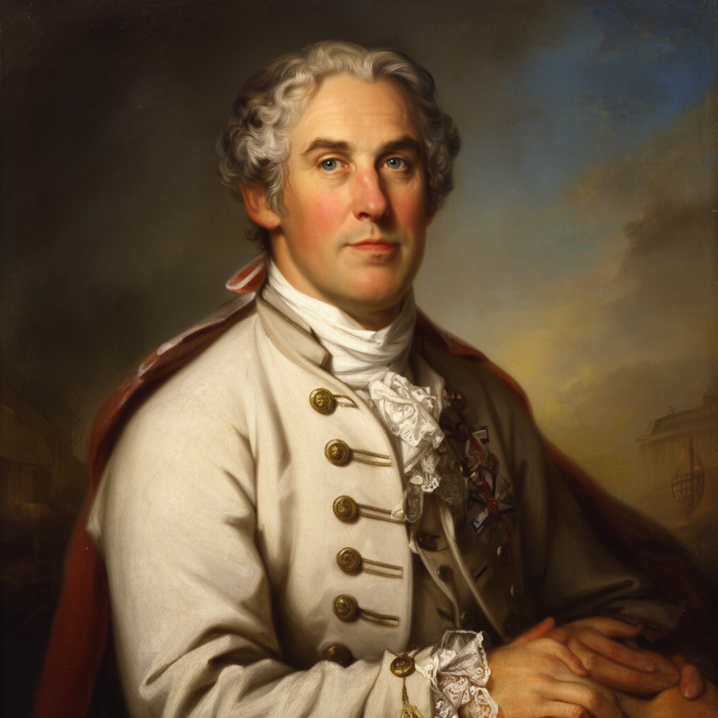 AI-generated illustration of Charles Cornwallis