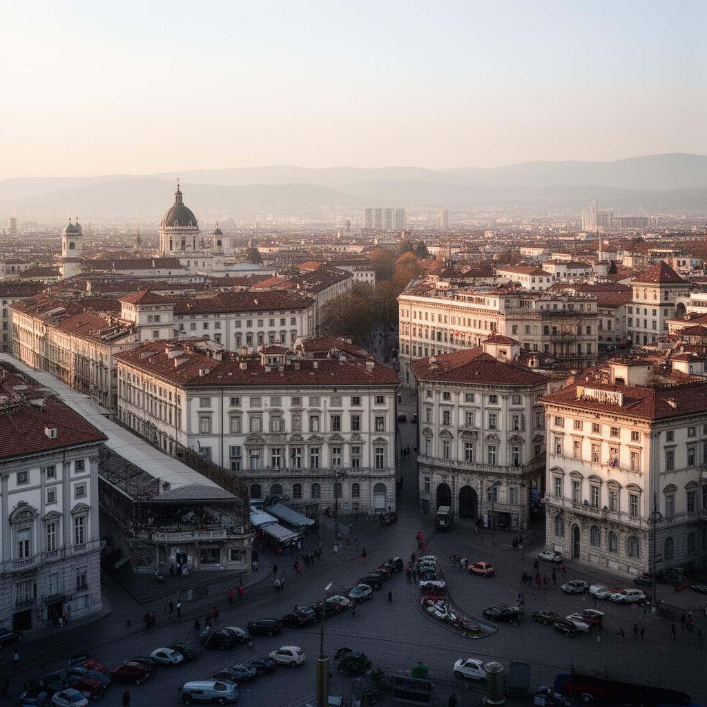 AI-generated illustration of Turin