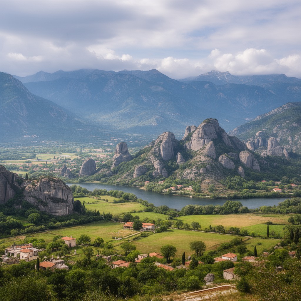 AI-generated illustration of Thessaly